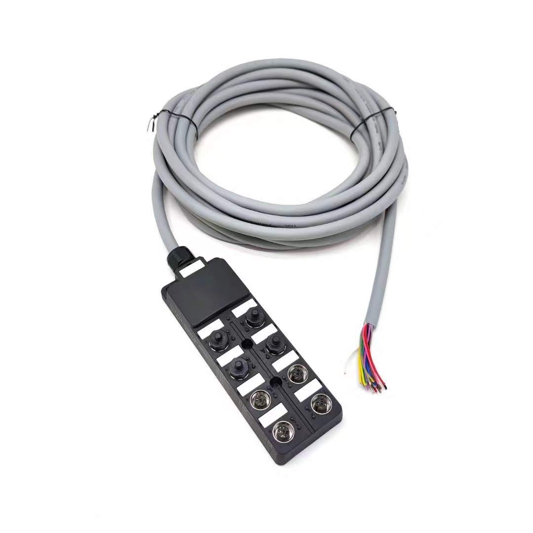 M12 Juntion box -8 ports- 5 pin