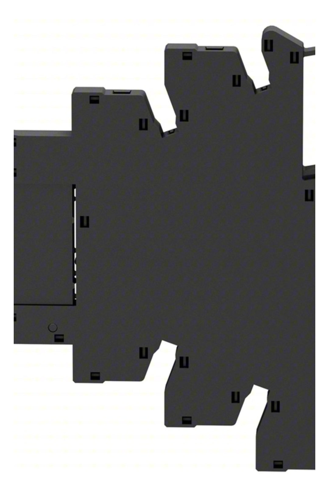 Schneider Electric. RSL1PVBU 24 VDC Relay with the base.
