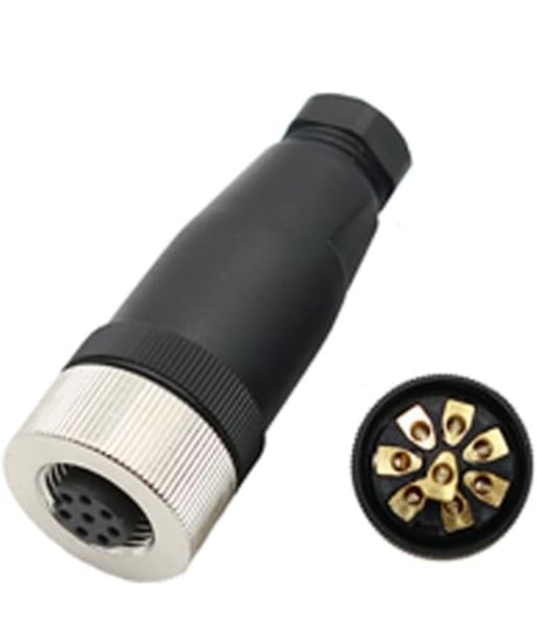 M12 8 pin connector Female