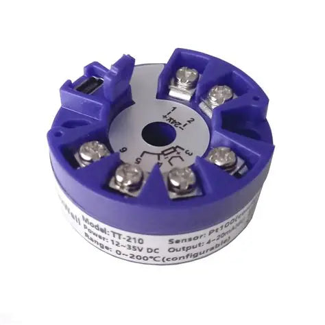 Maxwell TT‑210 Head‑Mount Smart Temperature Transmitter | Universal RTD & Thermocouple | 4–20mA Output