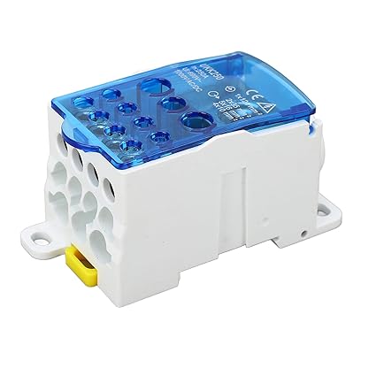1P-250A-UKKa 1 Pole DIN Rail or Direct mount Distribution Power/ 1000V AC/DC 250A/ Screw Terminal Block (Copy)
