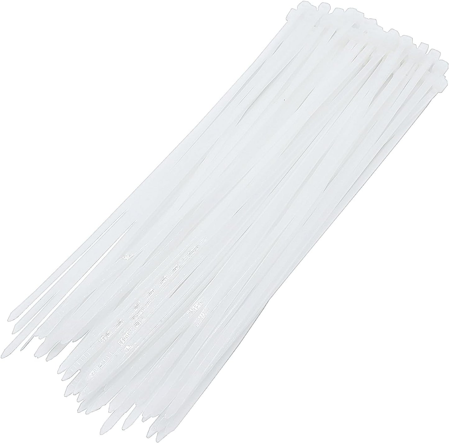 Stainless steel Locking device / Nylon Tie Straps  Natural Clear or Black Color Qty 100 pcs