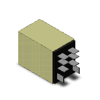 LY2 DC24    Standard type/Single stable, Single, Plug-in terminal, Not equipped, 24 VDC 10 A, 110 VAC 10 A, Output DPDT (24 VDC 10 A)