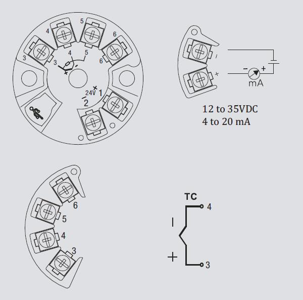 Maxwell TT‑210 Head‑Mount Smart Temperature Transmitter | Universal RTD & Thermocouple | 4–20mA Output
