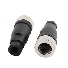 M12 A‑Code  5‑Pin Female  Straight Connector