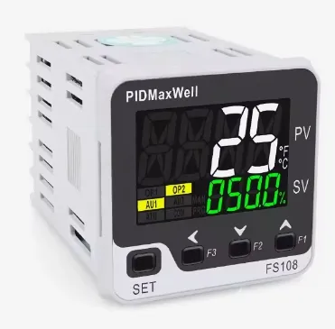 PID MAXWELL FS108-820 Digital Temperature Controller |  Thermocouple Input K-Type (Default) | Relay & SSR Output | 85-265VAC