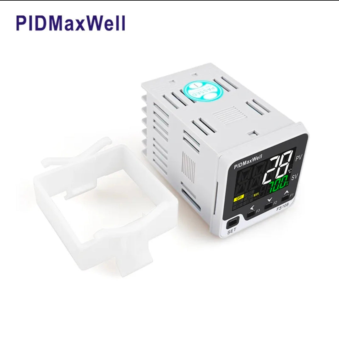 PID MAXWELL FS108-820 Digital Temperature Controller | K-Type Thermocouple Input | Relay & SSR Output | 85-265VAC